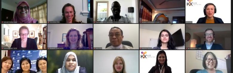 Zoom photo of kix collaborators