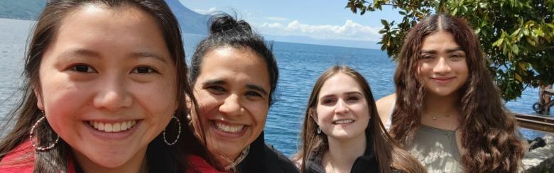 Ruby, Kelly, and Jennifer, were able to make the most of their time at the Institute during their Undergraduate Semester Programme.