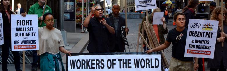 Uber protest 2