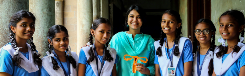Master student Deane de Menezes founded Red Is the New Green, a registered non-profit in India to help school-age girls overcome the deep-seeded stigma attached to menstruation and create affordable access to period products and waste disposal solutions. 