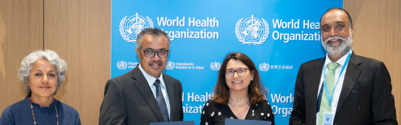 The World Health Organization (WHO) and the International Digital Health and AI Research Collaborative (I-DAIR) signed a Memorandum of Understanding (MoU) on 7 July 2022 outlining their joint efforts to advance the use of digital technologies for personal and public health globally. 