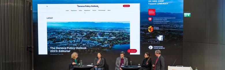 The Geneva Graduate Institute launched a new initiative in 2022 entitled “Geneva Policy Outlook”.