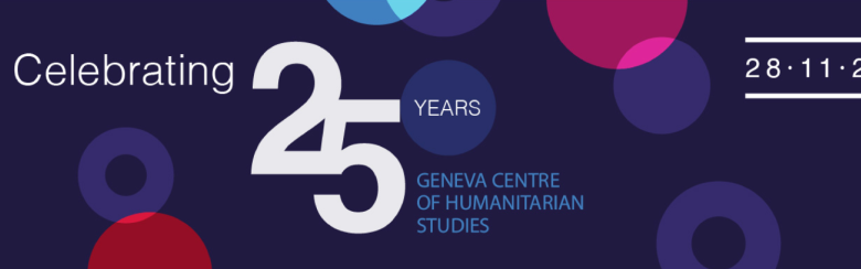 Centre of Humanitarian Studies 25th anniversary banner
