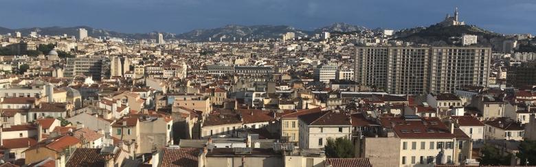 A view of Marseille, France