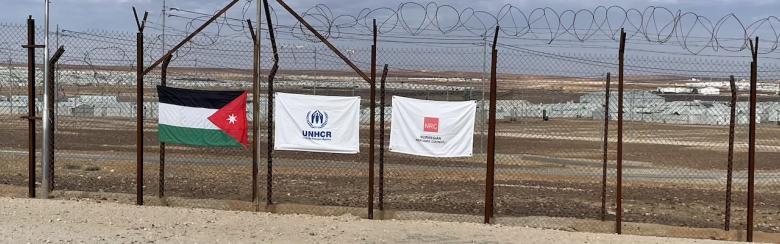 Azraq Refugee camp, Jordan