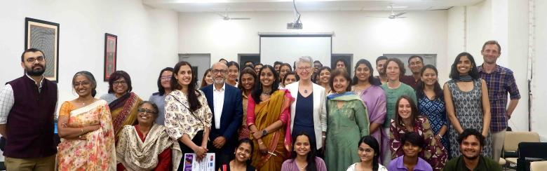 Group photo of New Delhi workshop, May 2025