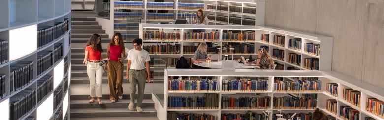 Library students 2025 banner