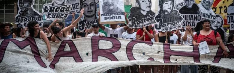 Juvenicide banner MARCH