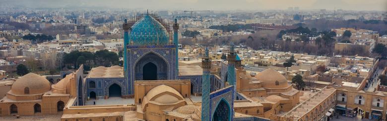 Naqsh-e Jahan Square in Isfahan, Iran, taken in Januray 2019 
