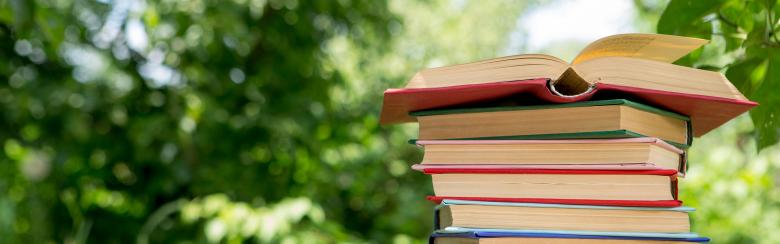 stack of books