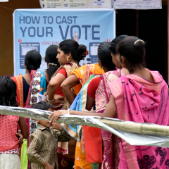 India vote square