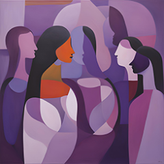 Abstract art, Gendering Survival from The Margins