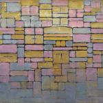 Piet Mondrian, tableau no 2, composition no V