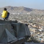 Boy watching over Kaboul