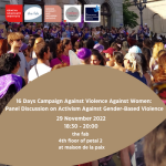 16 Days Campaign Against Violence square