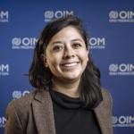 A photo of the speaker at this event