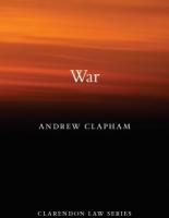 Andrew Clapham War book