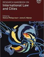 International law and cities book cover