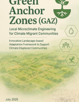 Cover Page of Green Anchor Zones project